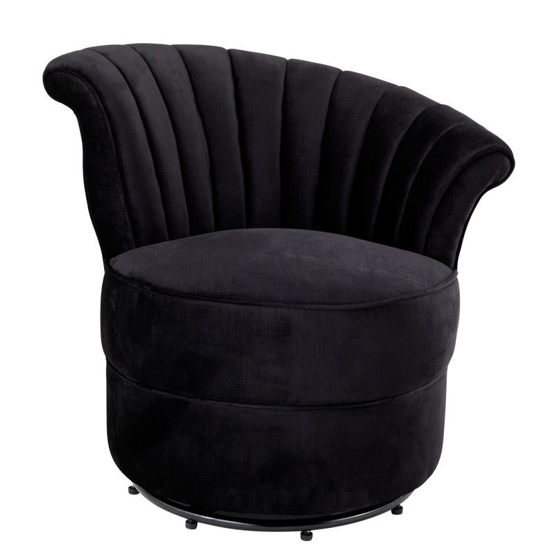 Кресло Aero Right от Eichholtz Чёрный EICHHOLTZ ДИЗАЙНЕРСКИЕ, EICHHOLTZ 062267 Черный  - Вид №1