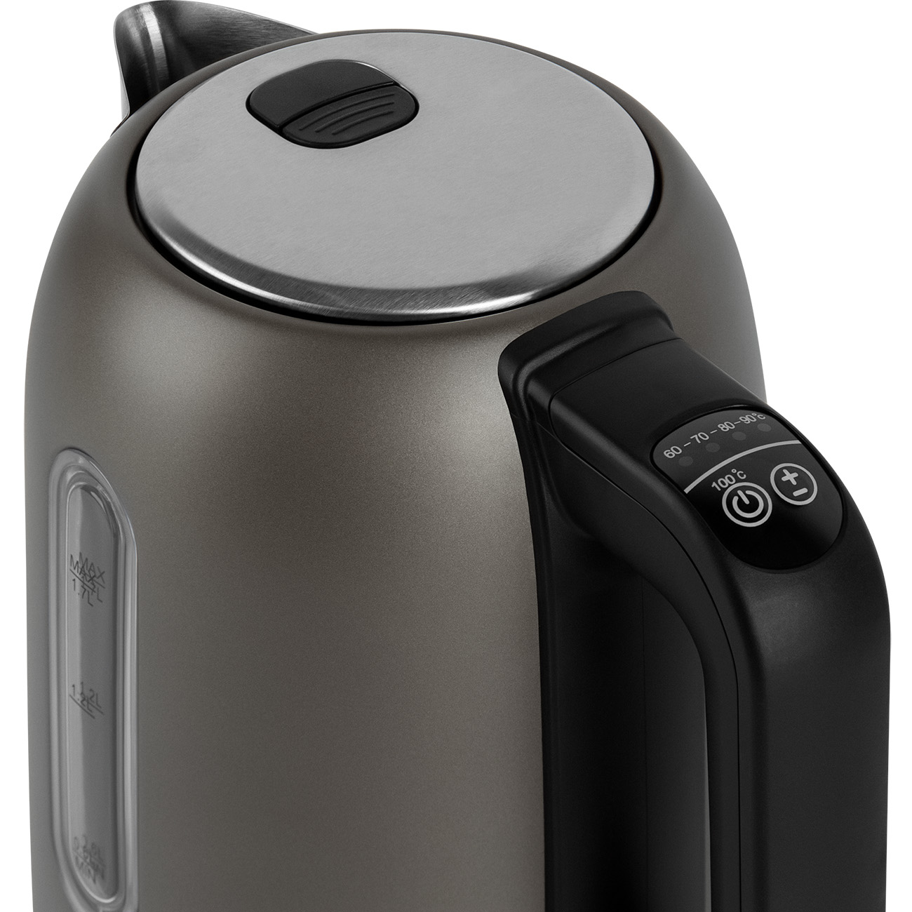 9285542 Электрочайник Rombica myKitchen KE-1003 серый STDN-0108661 - Вид №2