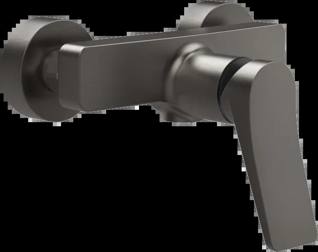 Смеситель для душа 59031 707 Gessi Rilievo ЧЕРНЫЙ МЕТАЛЛ BR. PVD