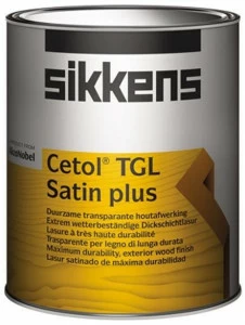 Sikkens Прозрачная атласная отделка для дерева на открытом воздухе Cetol