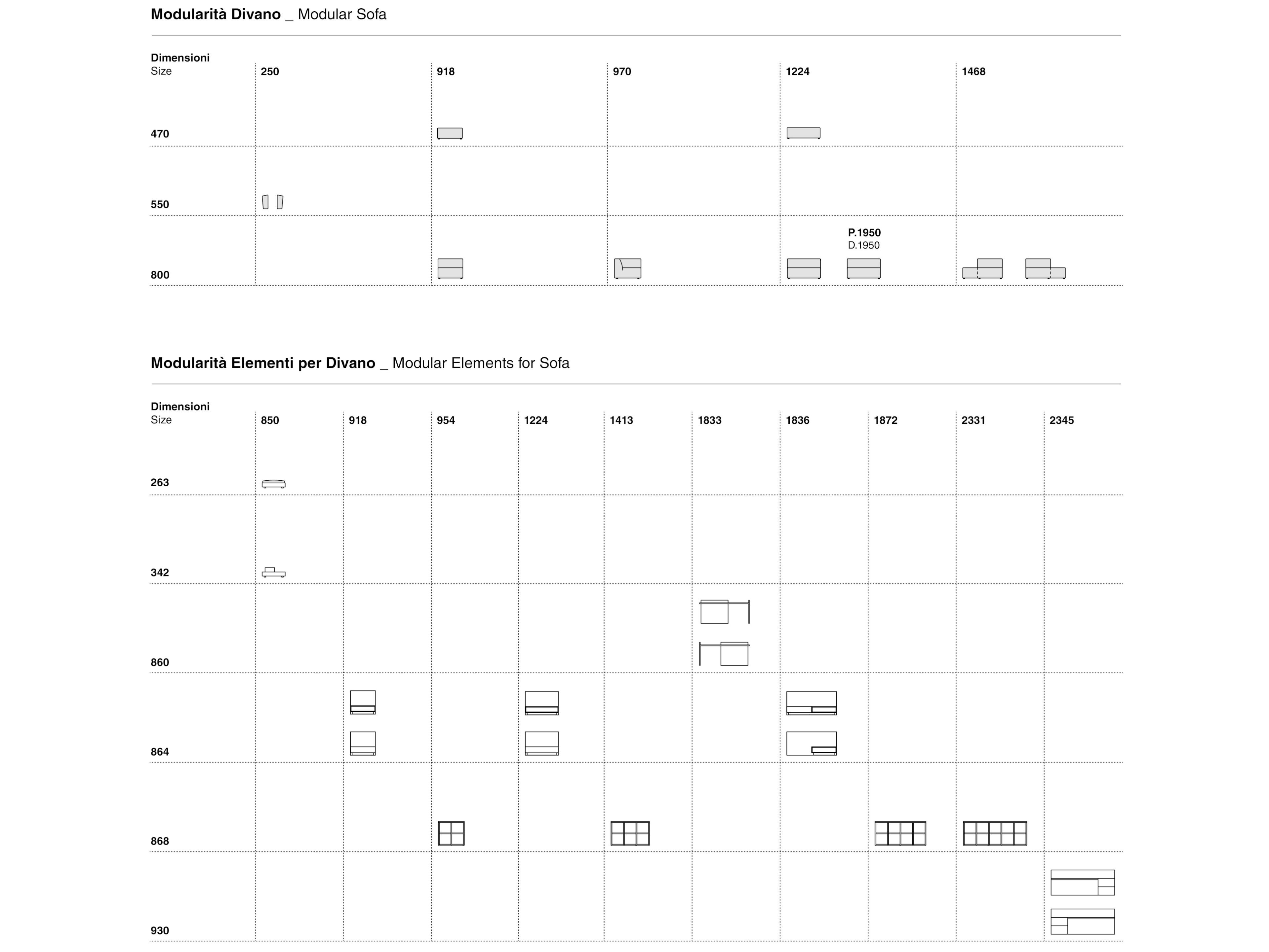 Секционный диван из ткани Santalucia Mobili EVAN ARCH-00134267 - Вид №2