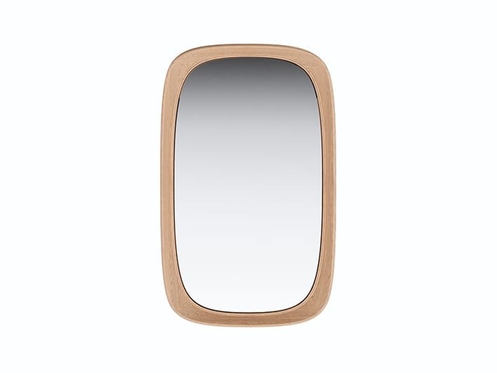 Прямоугольное зеркало из массива дерева с рамкой Wewood SIXTY'S ARCH-00135791
