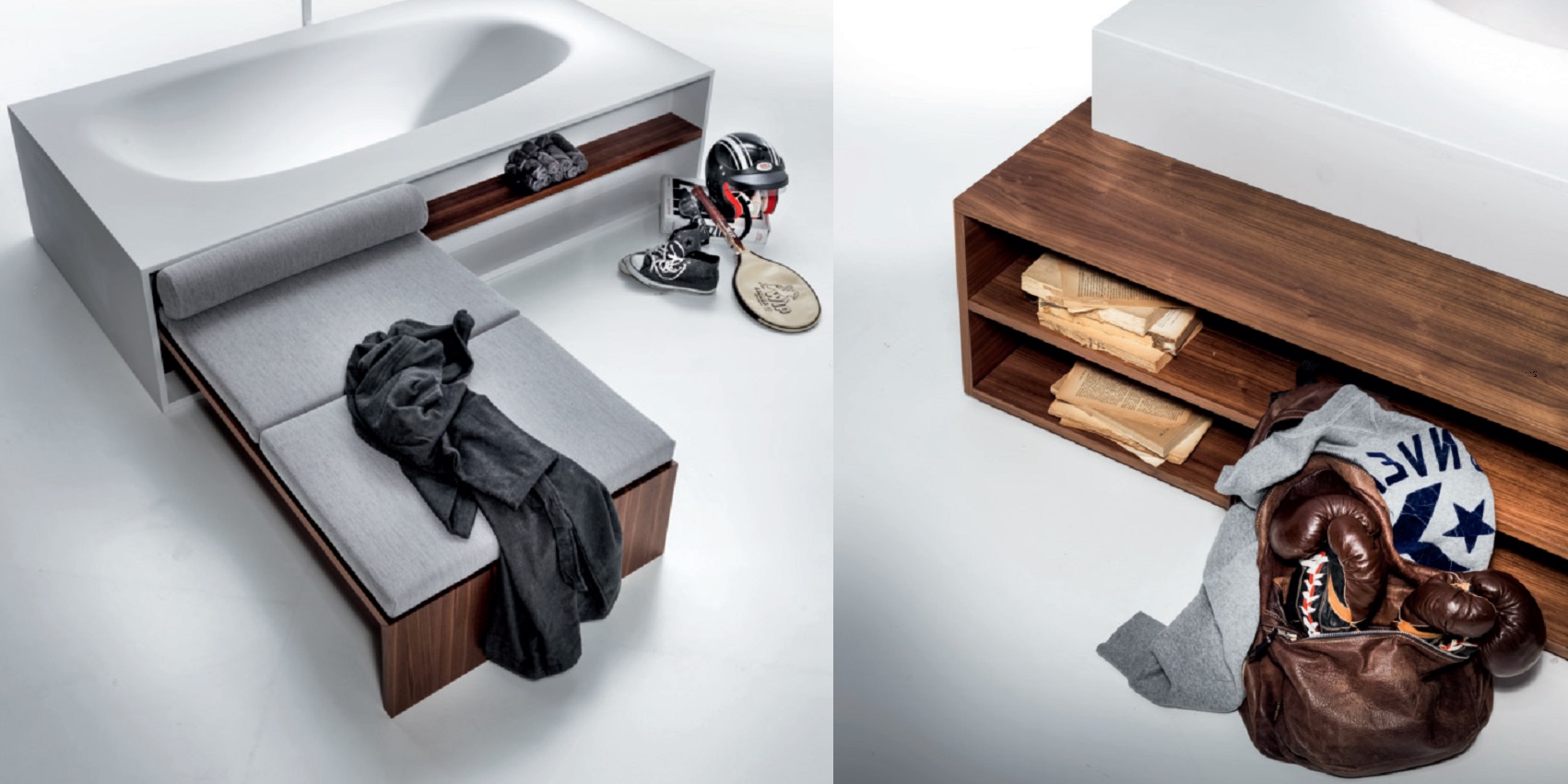 Ванна отдельно стоящая VKE Falper Vascamisura 185х110 VKG - Вид №1