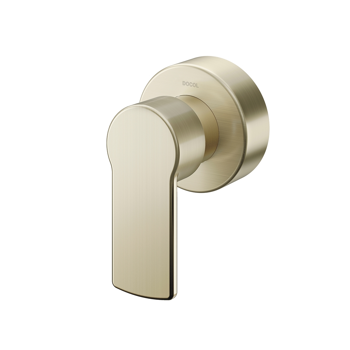 00873844 Отделка для 1/2", 3/4" и 1" Deca с базовым регистром матовый никель Docol ARGON 