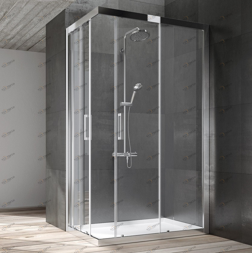 Душевой уголок Drop DA+DA 150 см Karolitalia BLUBLEUDROPDADA150