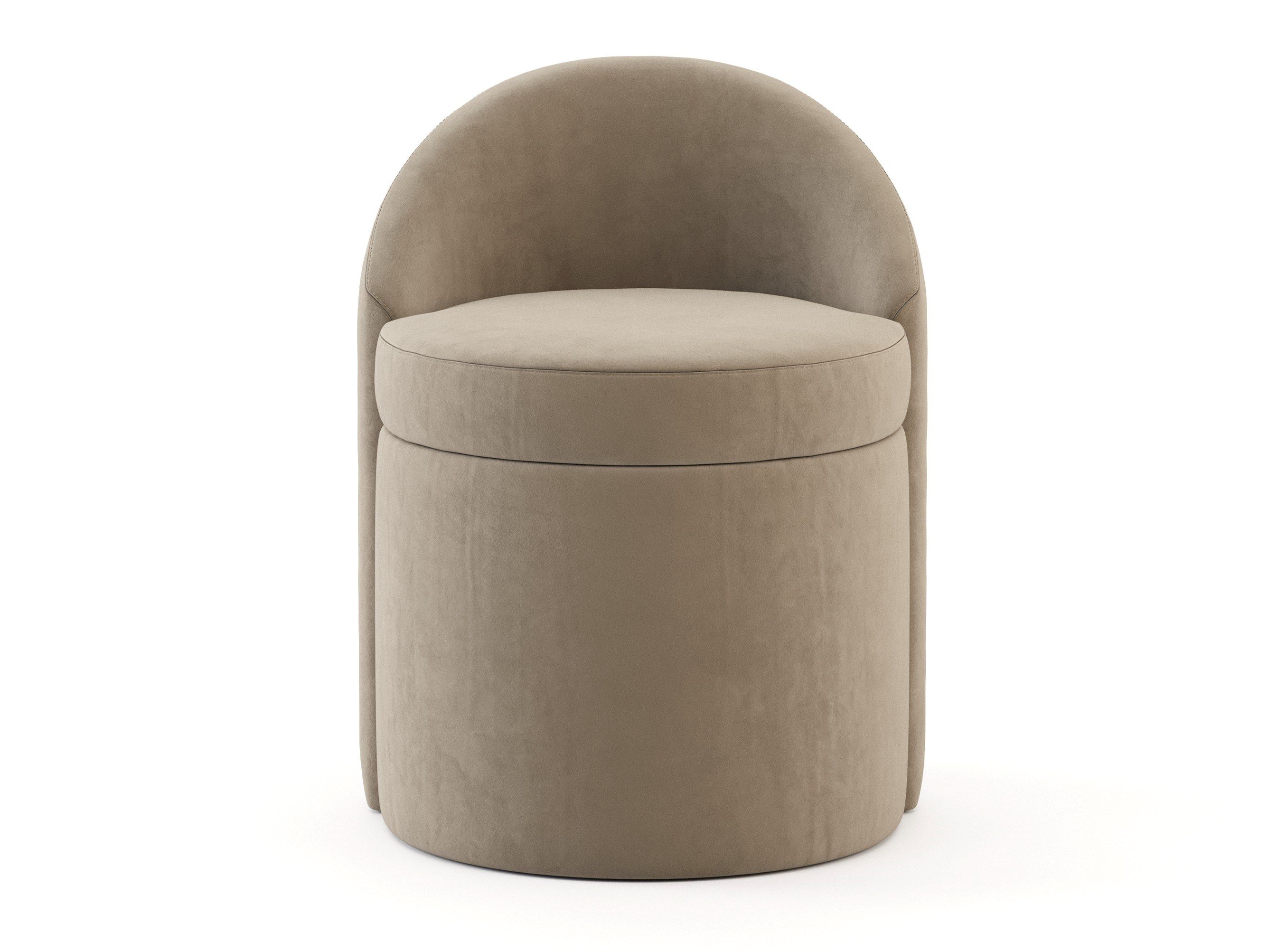 Круглый пуф из ткани Stylish Club Elis ARCH-00076792 - Вид №3