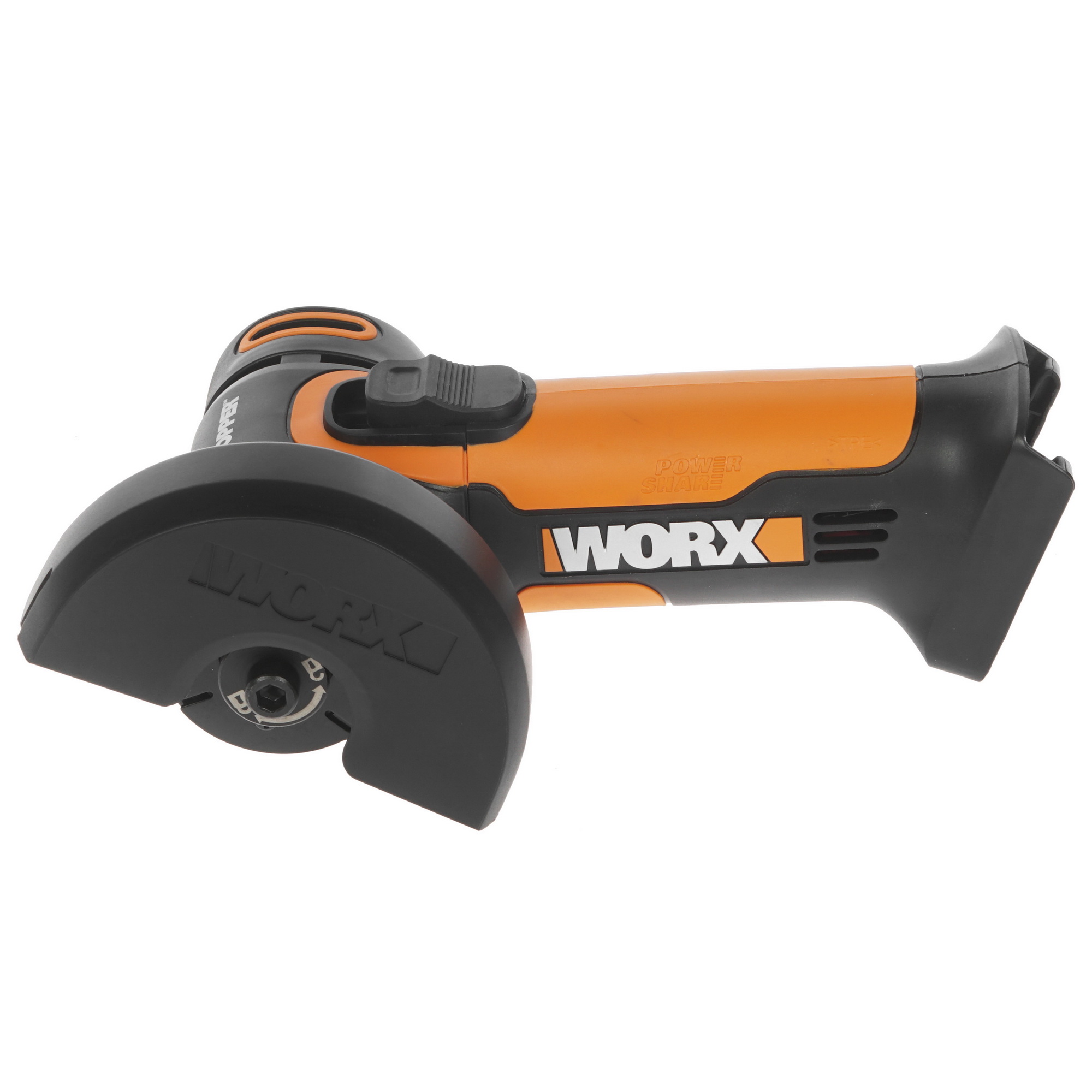 Углошлифовальная машина (УШМ) Worx WX801.9 PowerShare 20V  , Без ЗУ, Без АКБ 8143029 STDN-0115063 - Вид №2