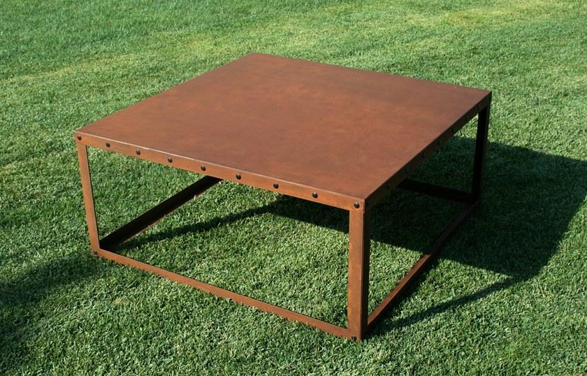 TrackDesign Квадратный стол из стали Corten ™  Itt07045  - Вид №1
