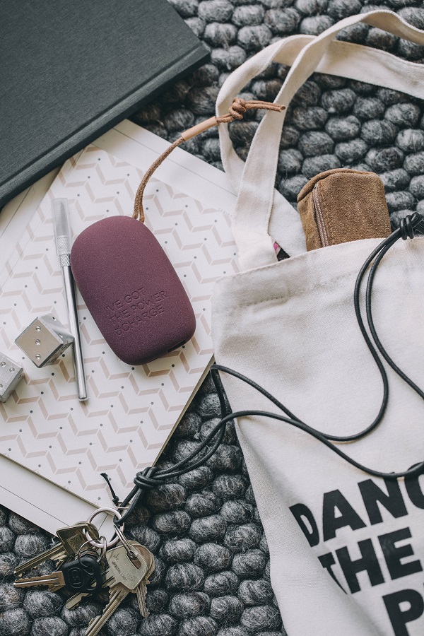 Аккумулятор внешний toCHARGE, бордовый KREAFUNK KFSK63 - Вид №3