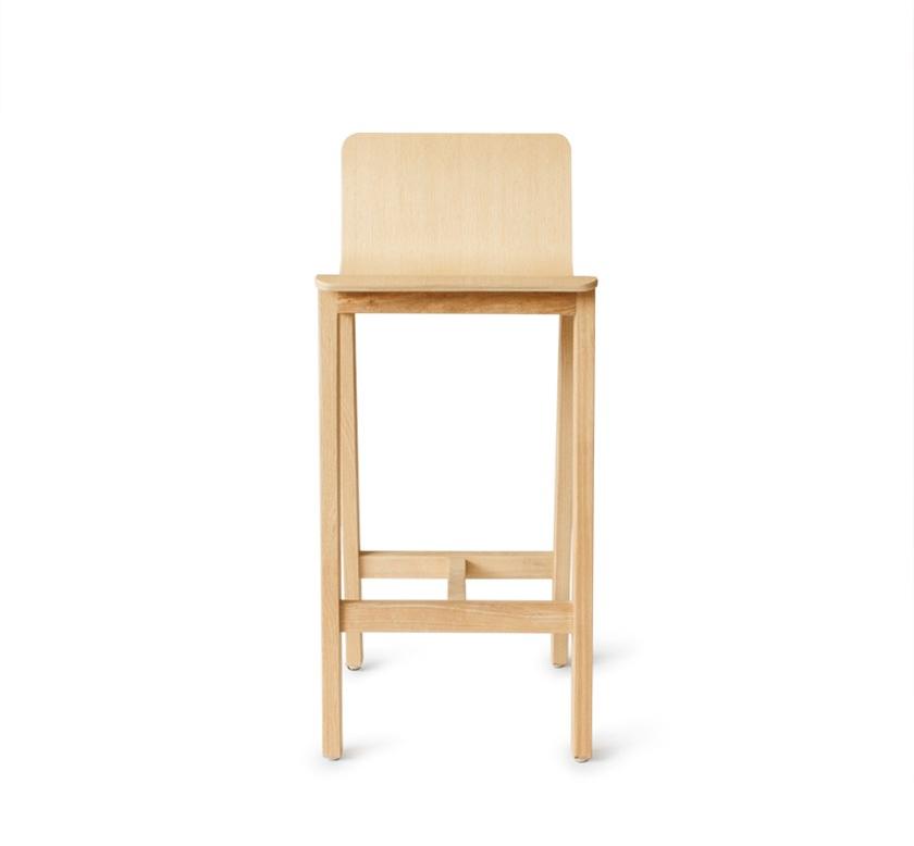 Askia Высокий табурет из дуба с подставкой для ног Version 3 1.c07.ok - Вид №10