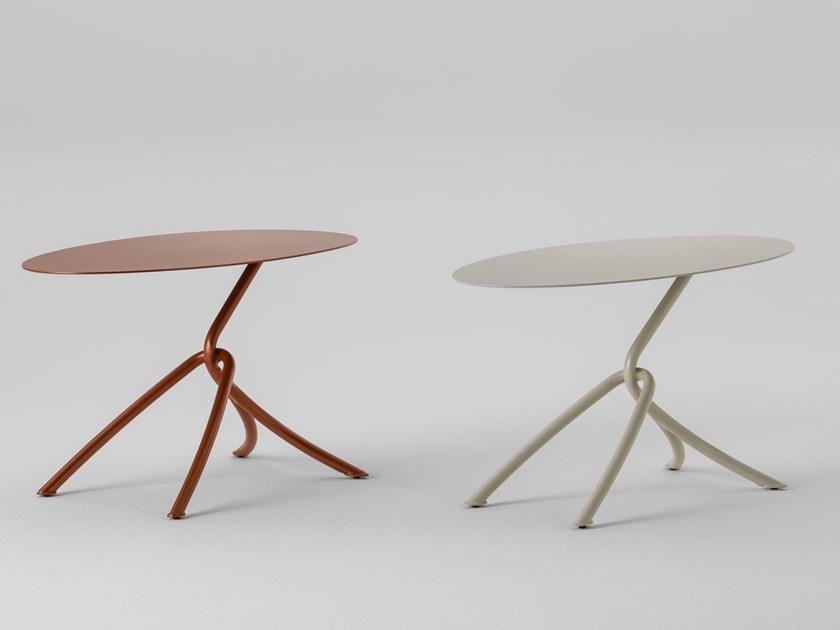 TrabA' Овальный журнальный столик из металла Skin 0126 skin coffetable - Вид №1