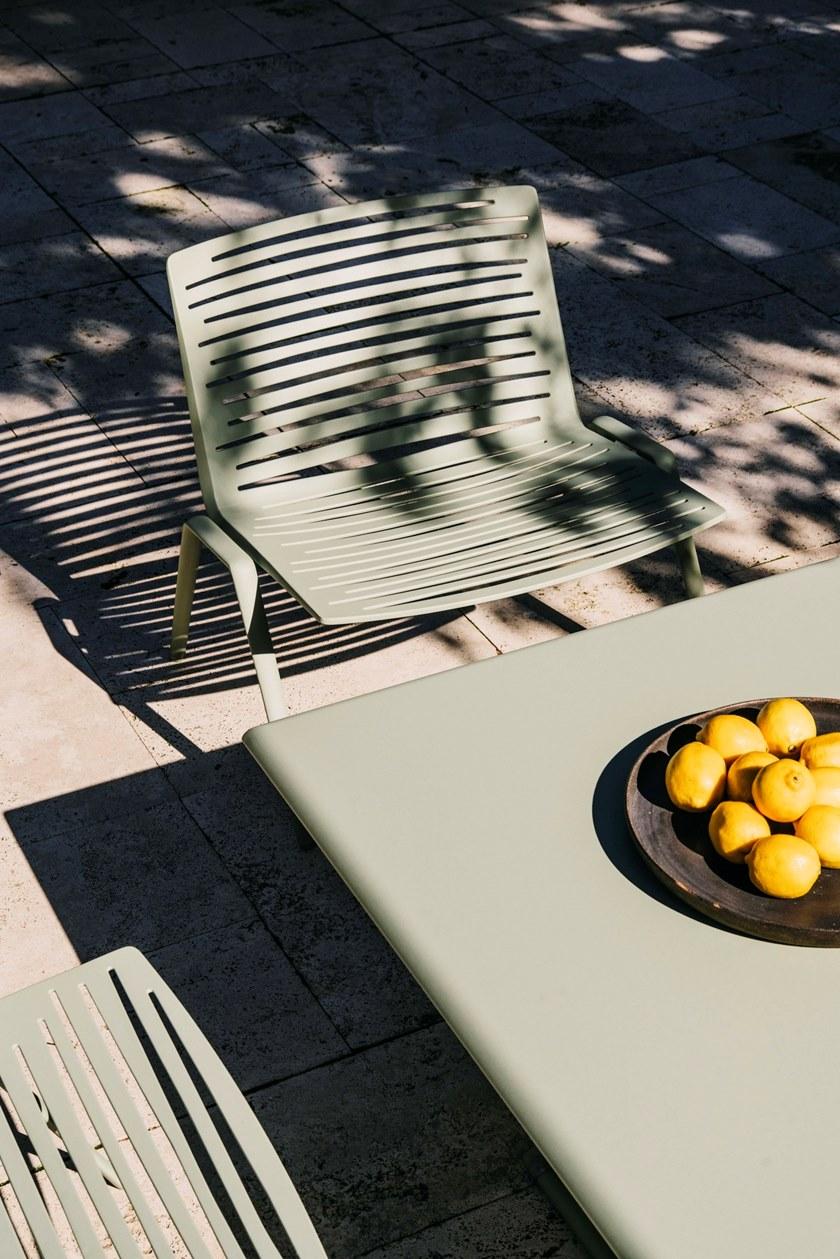 FAST Садовый стул из алюминия с подлокотниками Zebra 401 - Вид №6