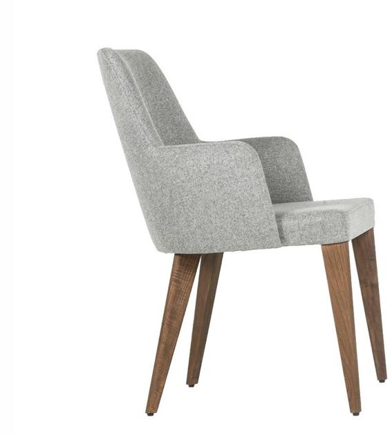 Anesis Ресторанный стул из ткани с подлокотниками  C5  - Вид №2