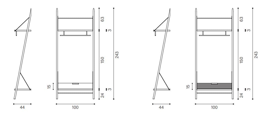 Железная Мебель для прихожей Devina Nais Easy ARCH-00113543 - Вид №4