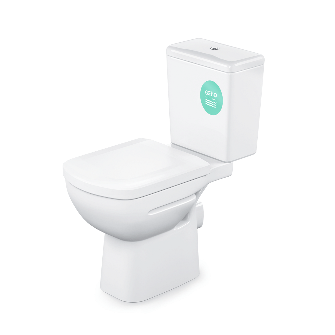 Диана Унитаз + бачок 43,08 кг. GESSO  - Вид №1