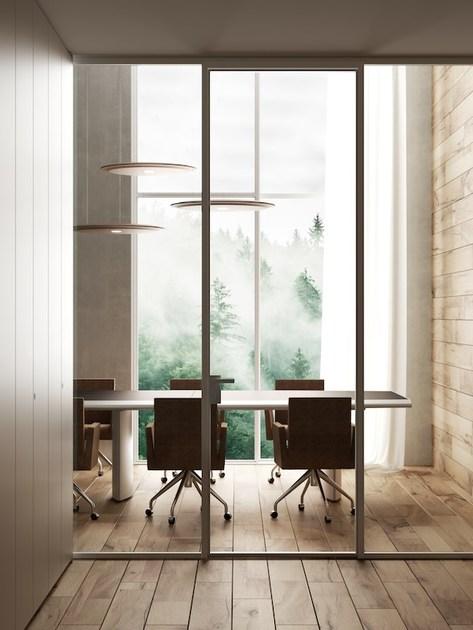 MASCAGNI Подвижная стена из алюминия и стекла Allinone sun-id-1375815 - Вид №10