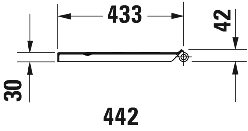 0020710000 Крышка сиденье для унитаза Duravit  - Вид №3