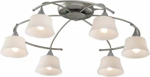 Потолочная люстра Citilux Стелла CL110161 CITILUX СТЕЛЛА СЕРЕБРО 182345 Белый