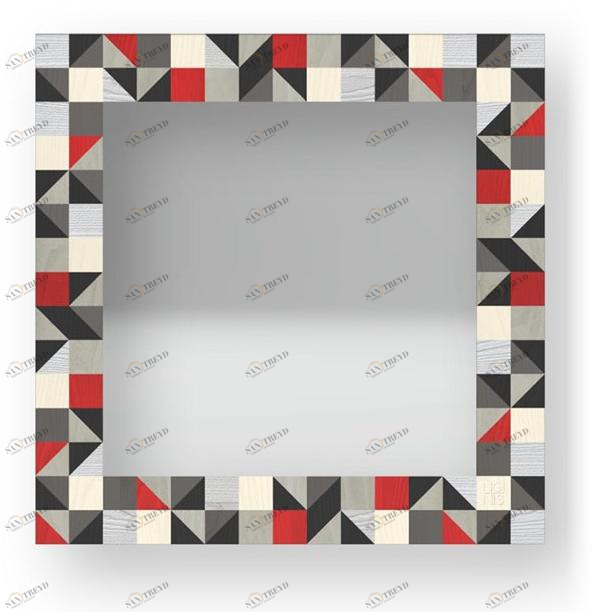 LIGNIS® Квадратное настенное зеркало в раме Dolcevita brio 12.027