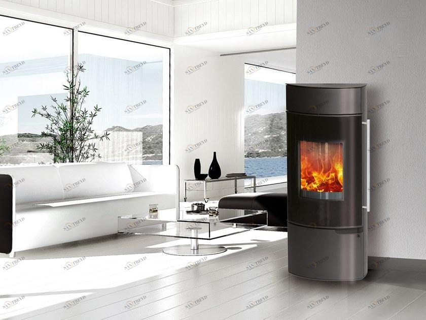 CAMINETTI MONTEGRAPPA Настенная стальная дровяная печь sun-id-1442252