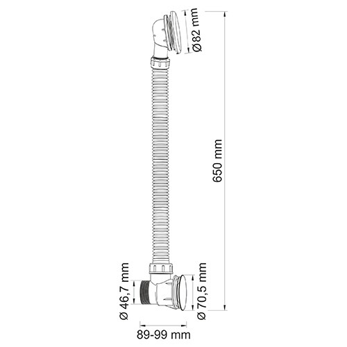 Скоро в продаже! A203 Слив-перелив для ванны NEW! Santreyd  - Вид №1