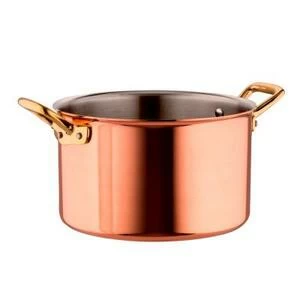Кастрюля Gustibus, медь/нержавеющая сталь, Ø16 см, 1,5 л