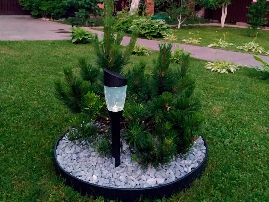 Пластиковый бордюр 78 мм, длина 1 м ГеоПластБорд GPBST-47 - Вид №3