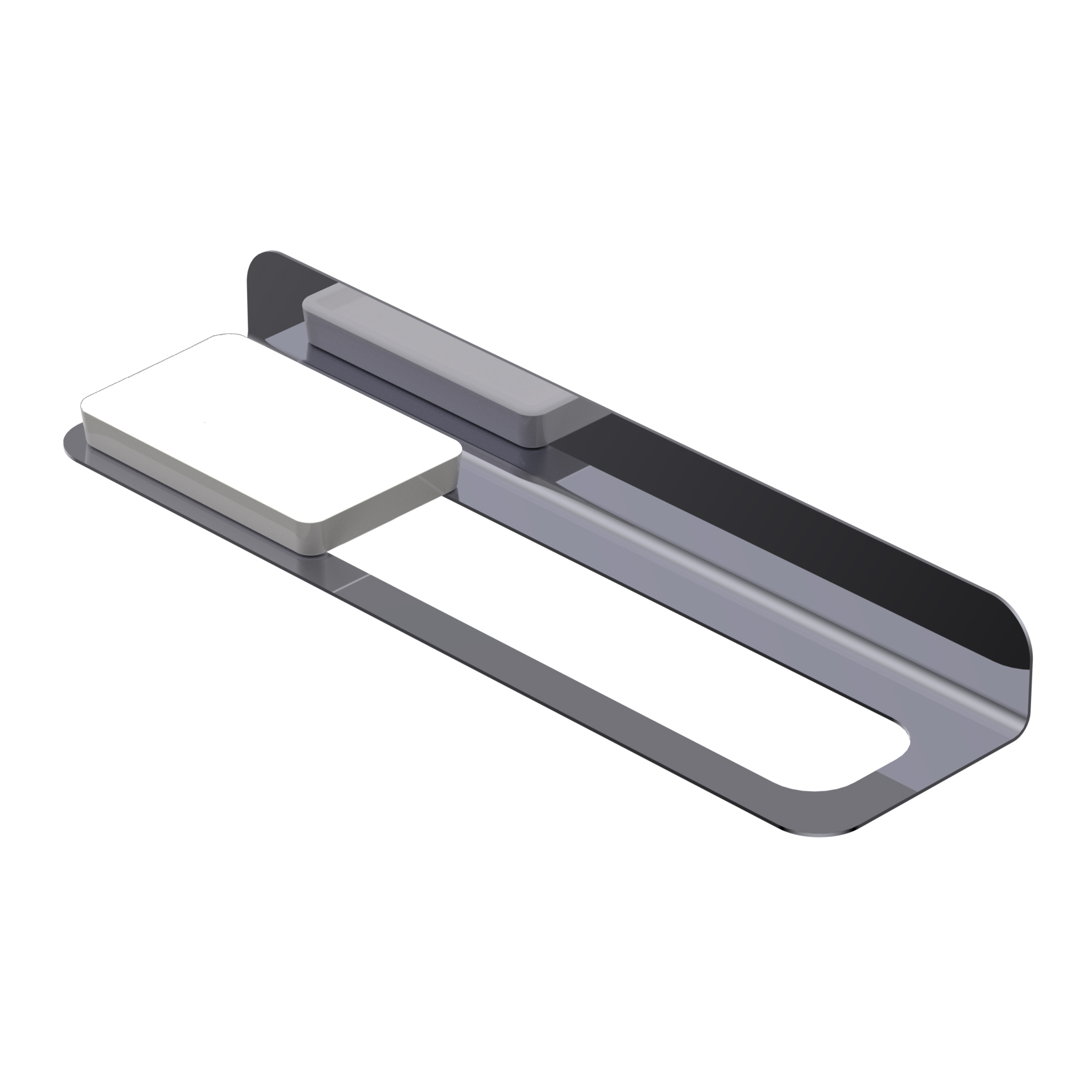 7HW001 Вешалка для полотенец из нержавеющей стали с мыльницей Ritmonio Fittings 