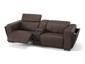 2-местный кожаный диван