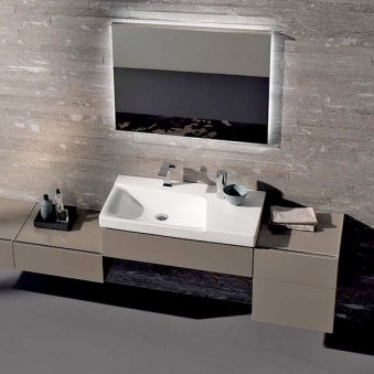 127190000 Подвесная раковина настенная прямоугольная Keramag  - Вид №2