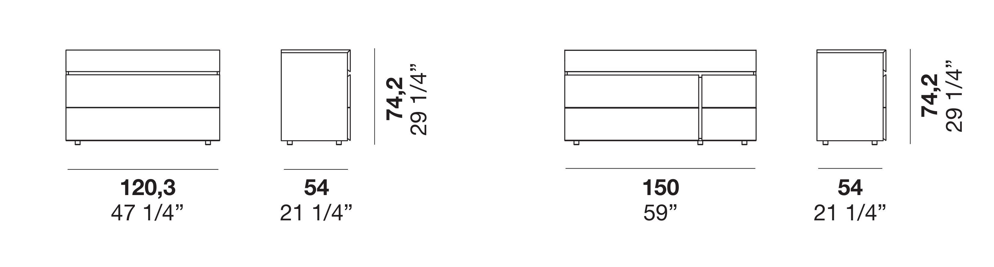 Деревянный комод Alf DaFrè Twice ARCH-00139559 - Вид №5