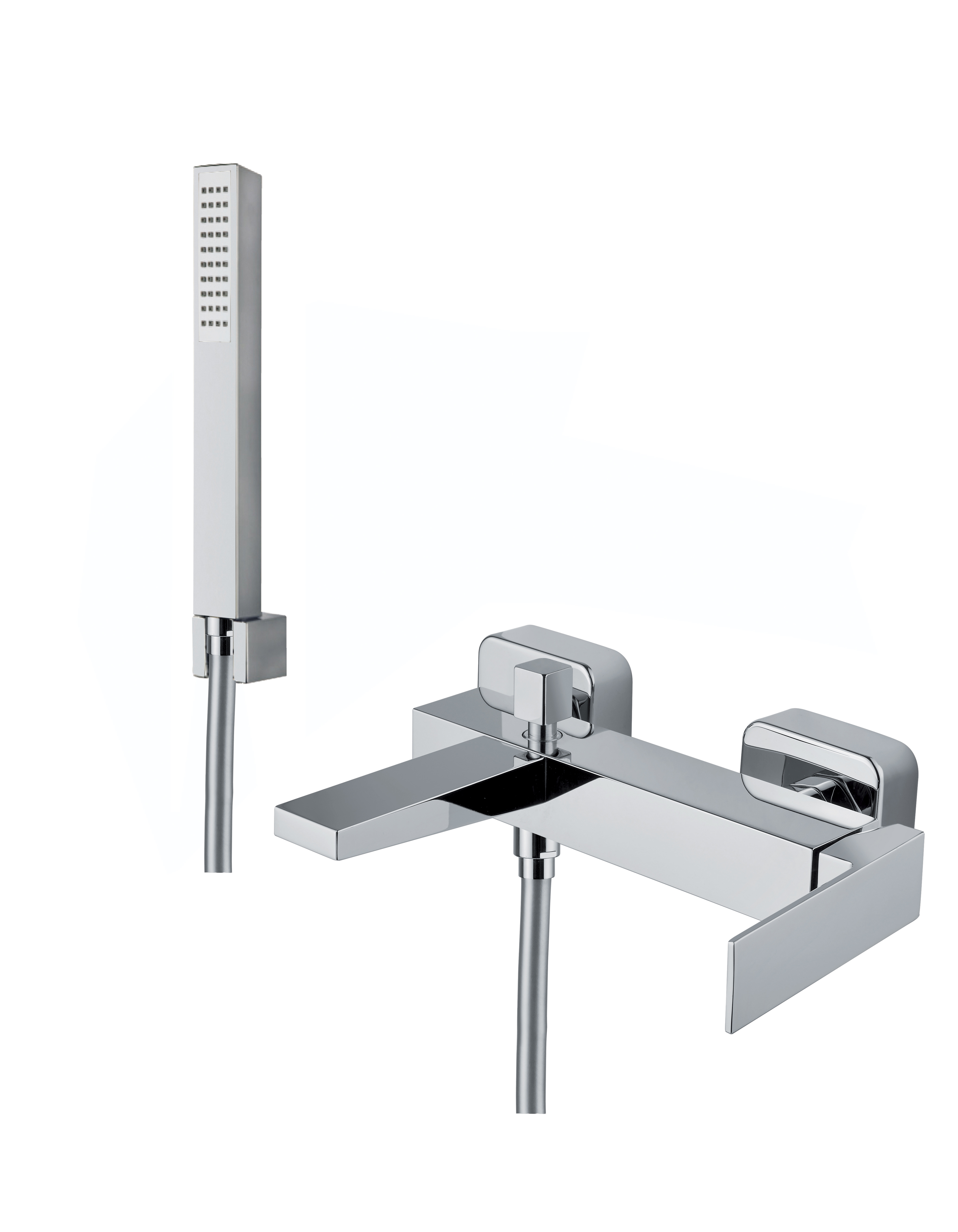 100CR8552 Смеситель для ванны хром Fiore Kube - Вид №1