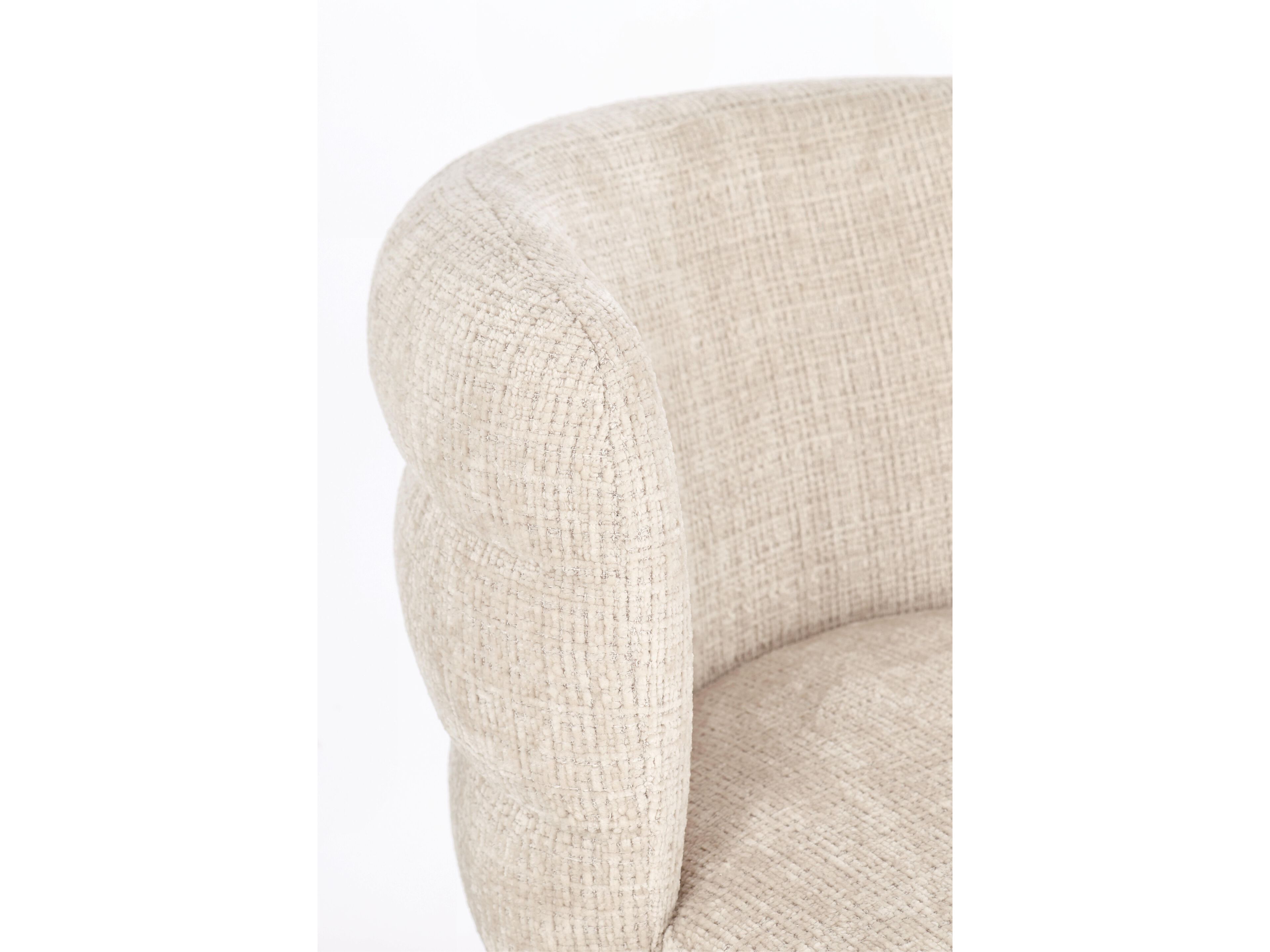 Мягкий тканевый стул с подлокотниками BIZZOTTO ILMA ARCH-00140851 - Вид №9