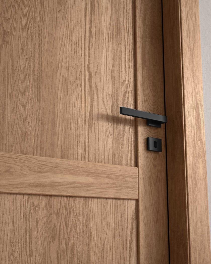 GAROFOLI Распашная деревянная дверь в современном стиле со скрытыми петлями Moderno sun-id-1438291 - Вид №4