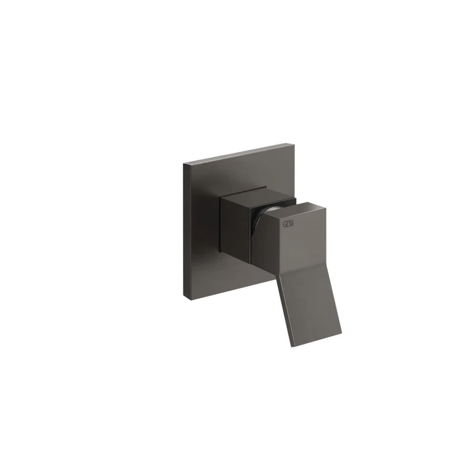 Отдельный контроль 53109 707 Gessi Rettangolo k ЧЕРНЫЙ МЕТАЛЛ BR. PVD 53109707