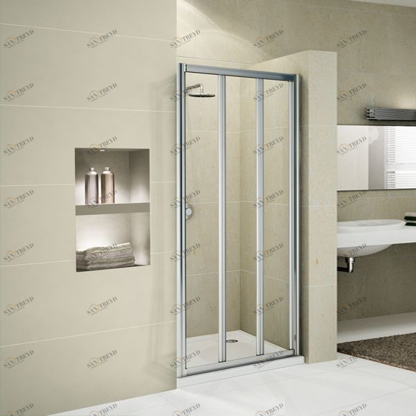 Novellini. Двери в нишу 102 см P с серебристым профилем STAR NSTARP961B