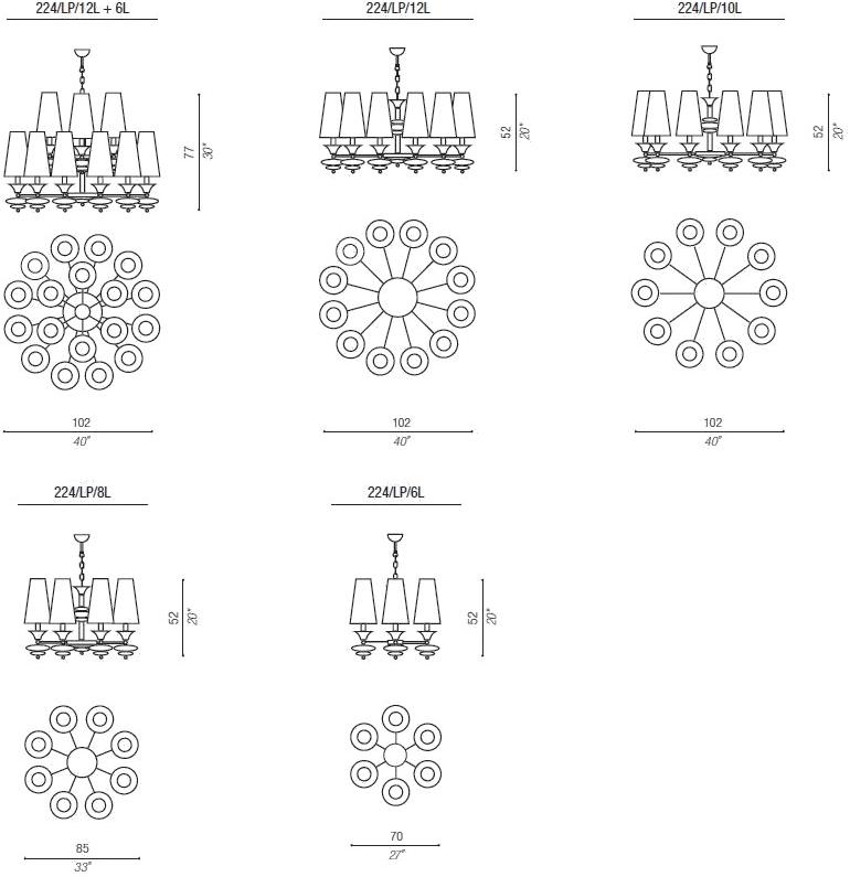 Aiardini Светодиодная люстра отраженного света Scarlett sun-id-1481253 - Вид №4