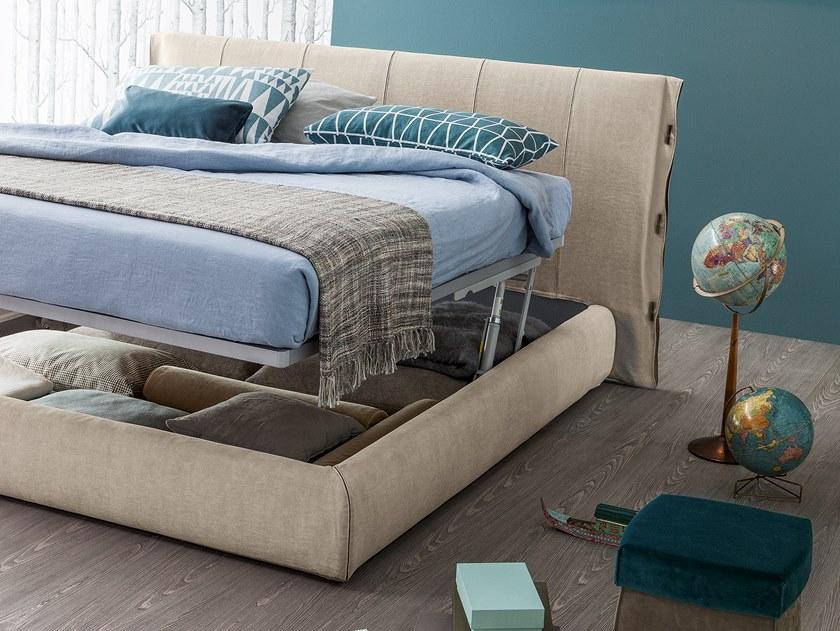 Bonaldo Двуспальная кровать с мягким изголовьем Cuff sun-id-1471221 - Вид №2