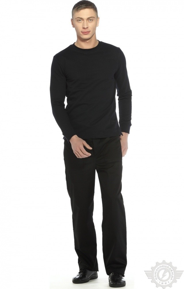 66310 Толстовка темно-синяя  Толстовки, рубашки, футболки, тенниски  размер 2XL (108) Спецодежда  - Вид №4