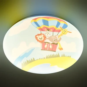 Светильник настенно-потолочный светодиодный Camelion LBS-7720 Друзья, 15 м², теплый белый свет