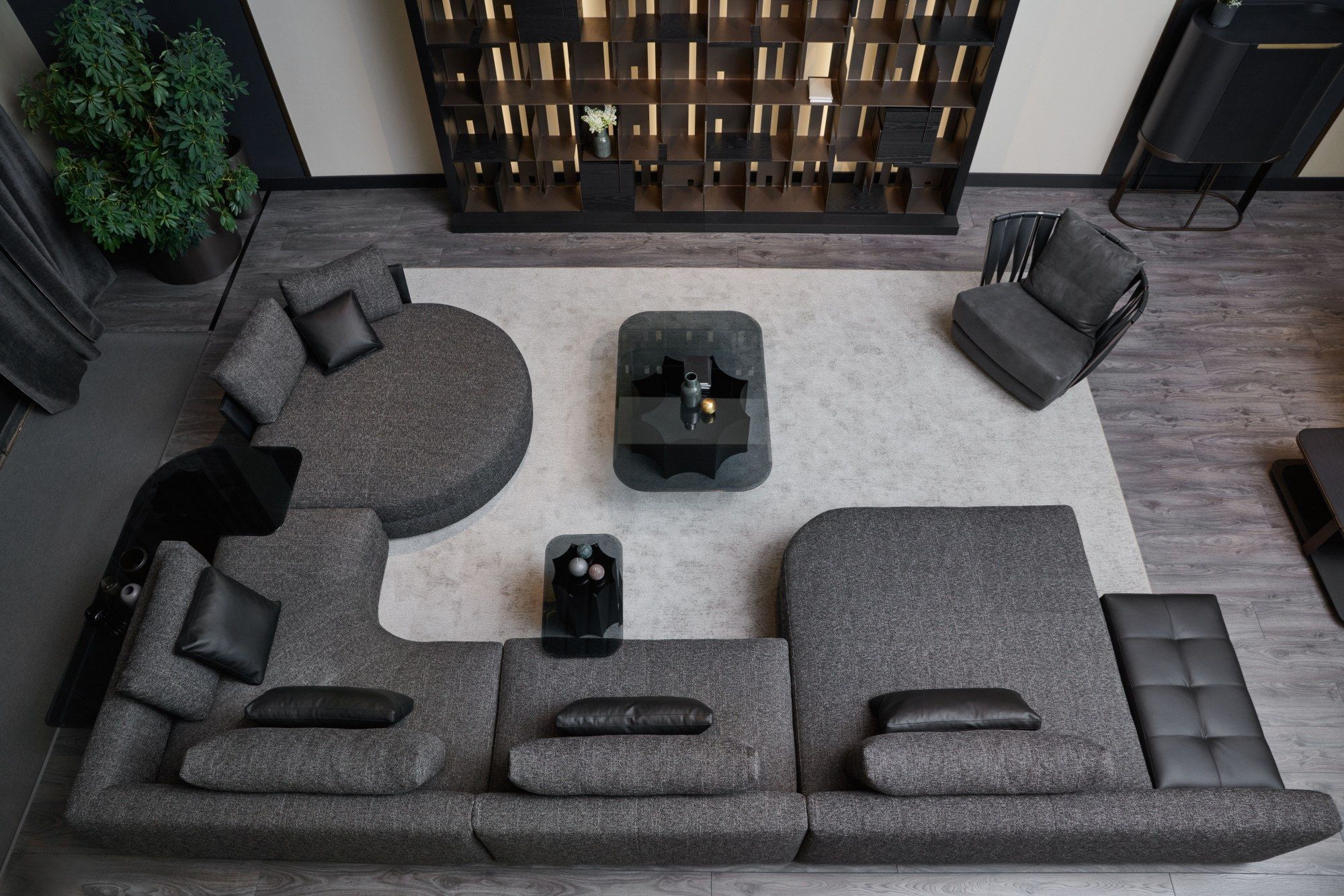 Тканевый диван с полуостровом Cantori Оазис ARCH-00073114 - Вид №9