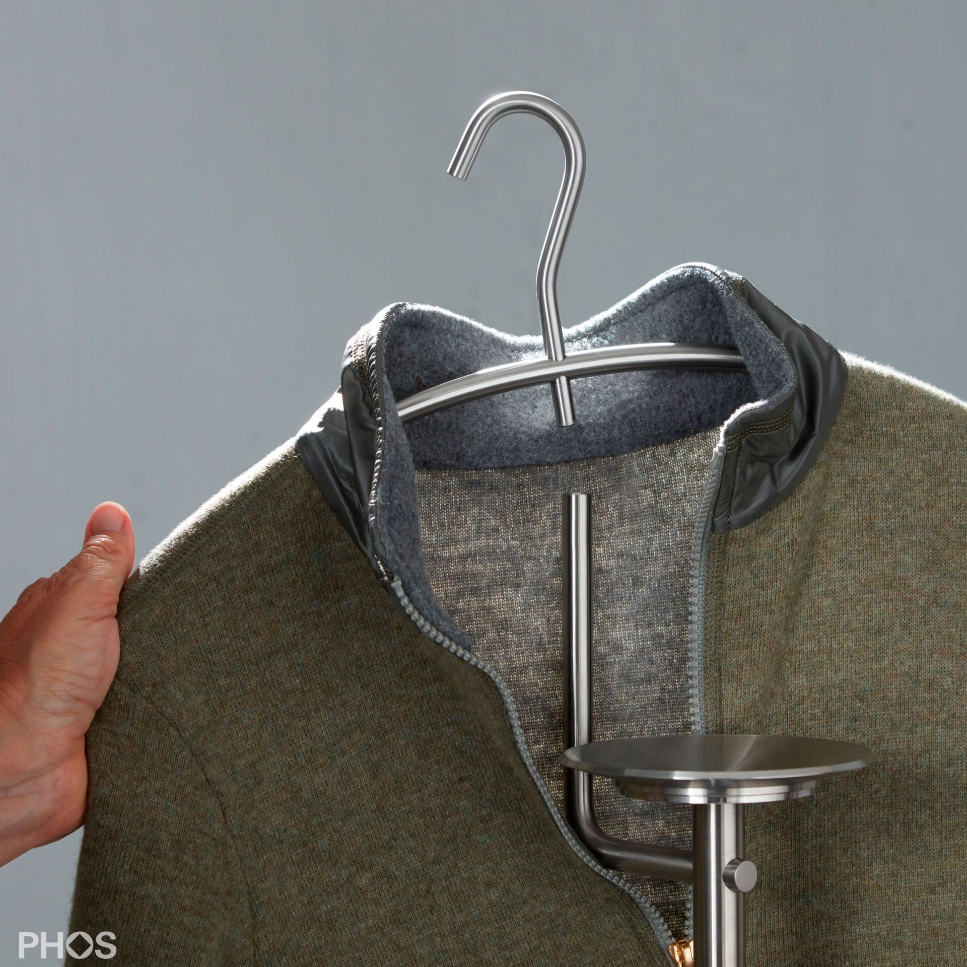 GSDSB-BPGe Стойка Valet, опорная плита: желтая. PHOS  - Вид №1