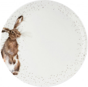 10637566 Royal Worcester Тарелка обеденная Royal Worcester "Забавная фауна","Кролик" 27см Фарфор костяной