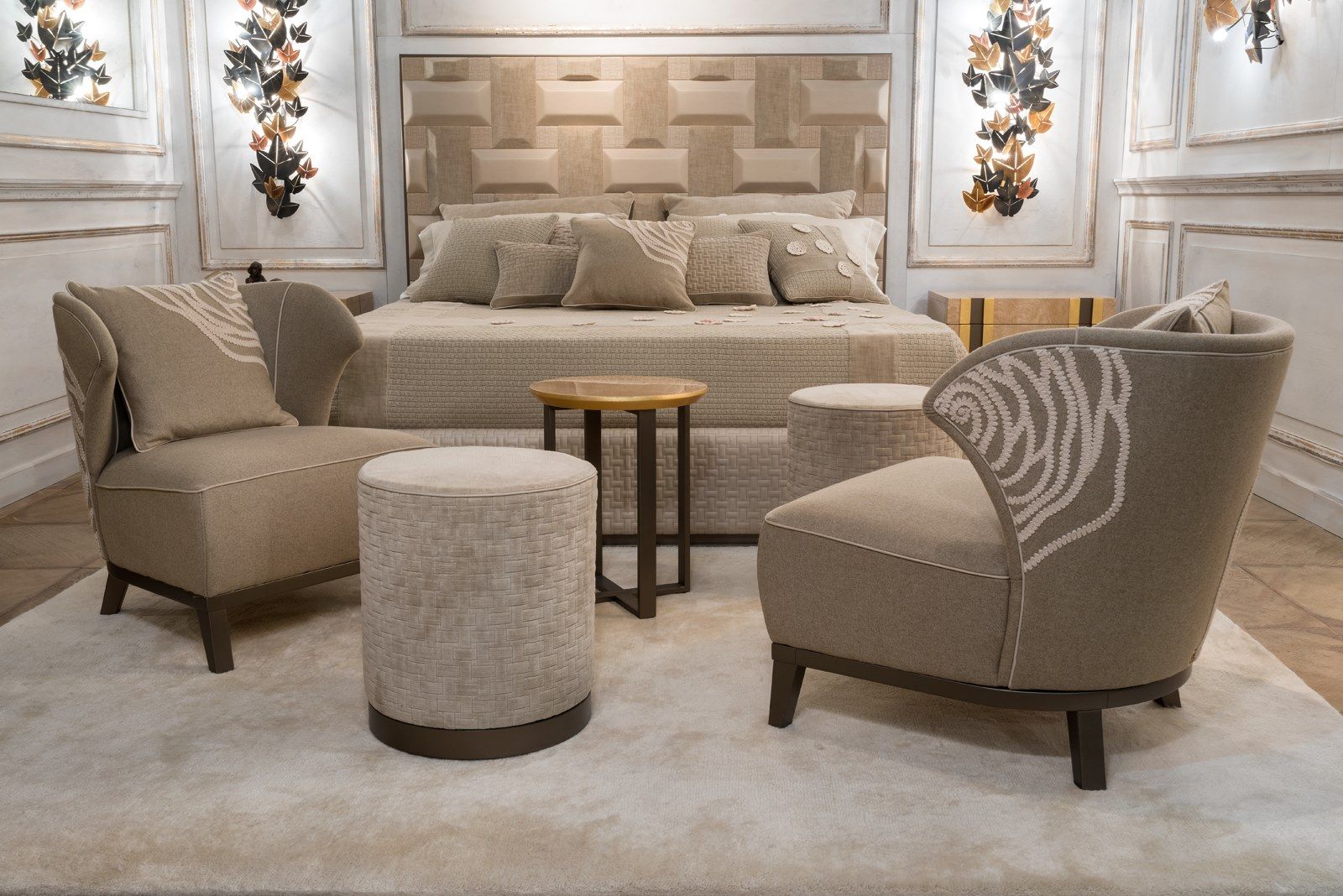 Шерстяное кресло Mantellassi 1926 La Parigina ARCH-00049645 - Вид №3