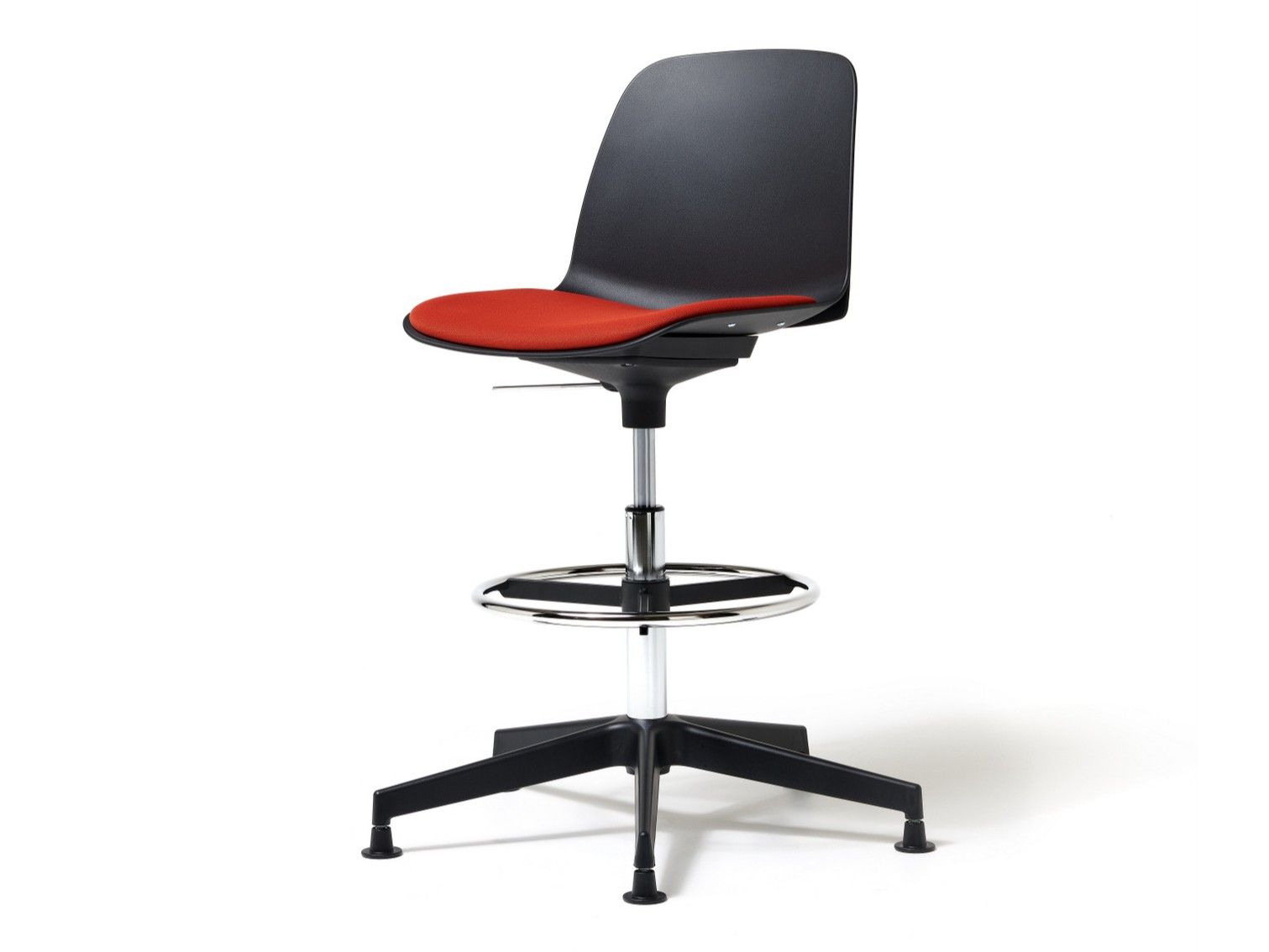 Регулируемый по высоте 5-спицевой офисный стул из полипропилена Diemme Kire ARCH-00147207