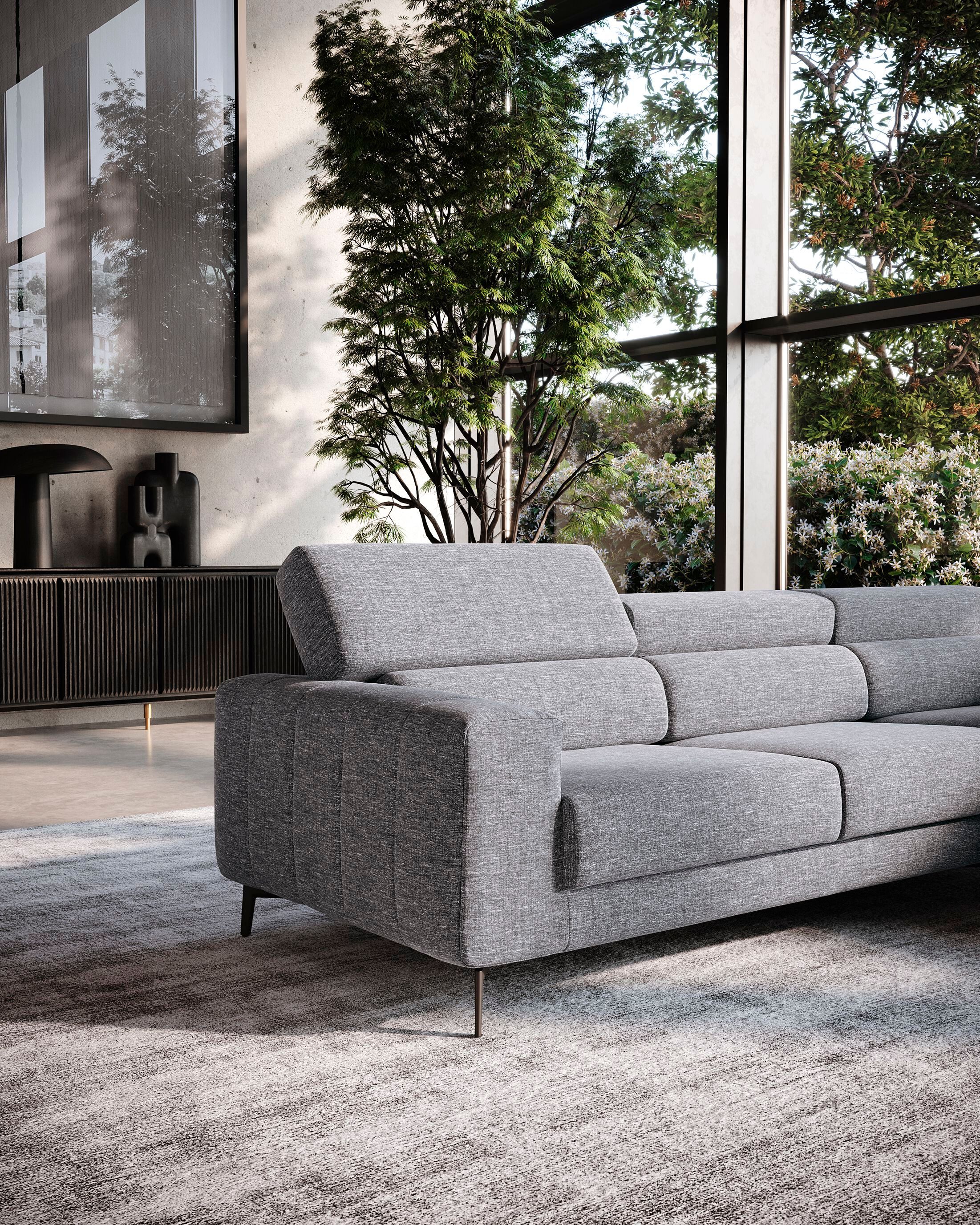 Секционный диван из ткани Felis Softliving ARCH-00131093 - Вид №6