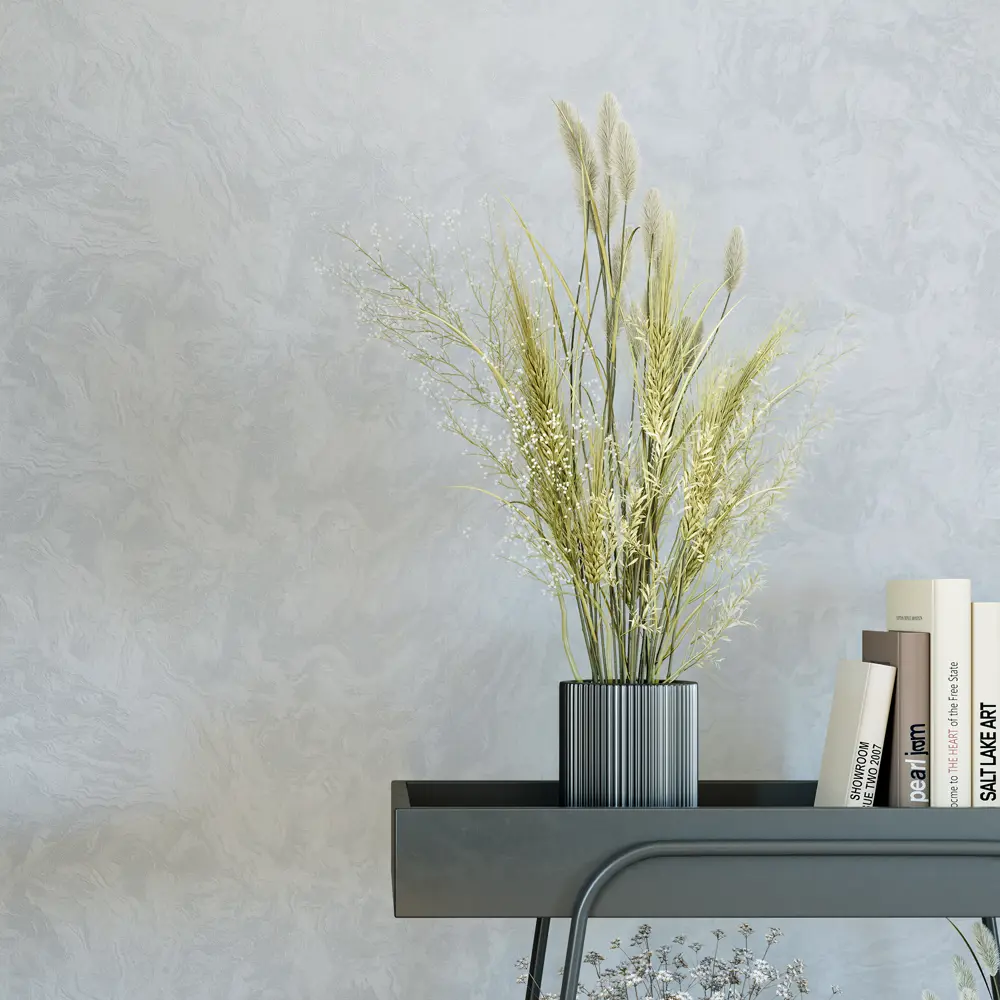 Флизелиновые обои Palitra Home Palazzo в сером цвете с эффектом тиснения 87271081 STLM-0833914 - Вид №2