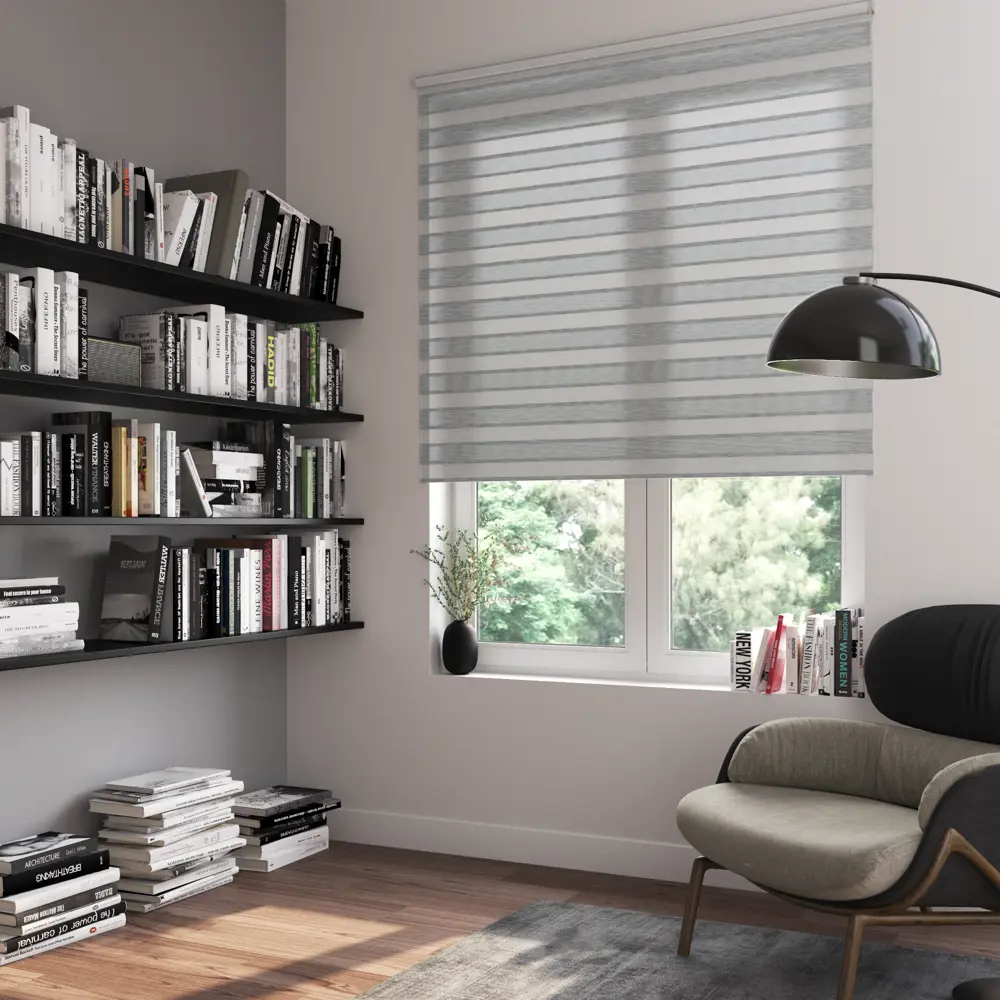 INSPIRE Moscou - Рулонная штора день-ночь серого цвета 140×175 см 85225622 STLM-0060057 - Вид №8