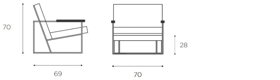 Кресло из ткани casentino с подлокотниками EPÒNIMO Gotham ARCH-00109883 - Вид №4