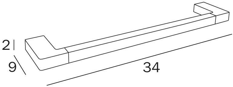 INDA® Вешалка для полотенец New europe A4918a - Вид №1
